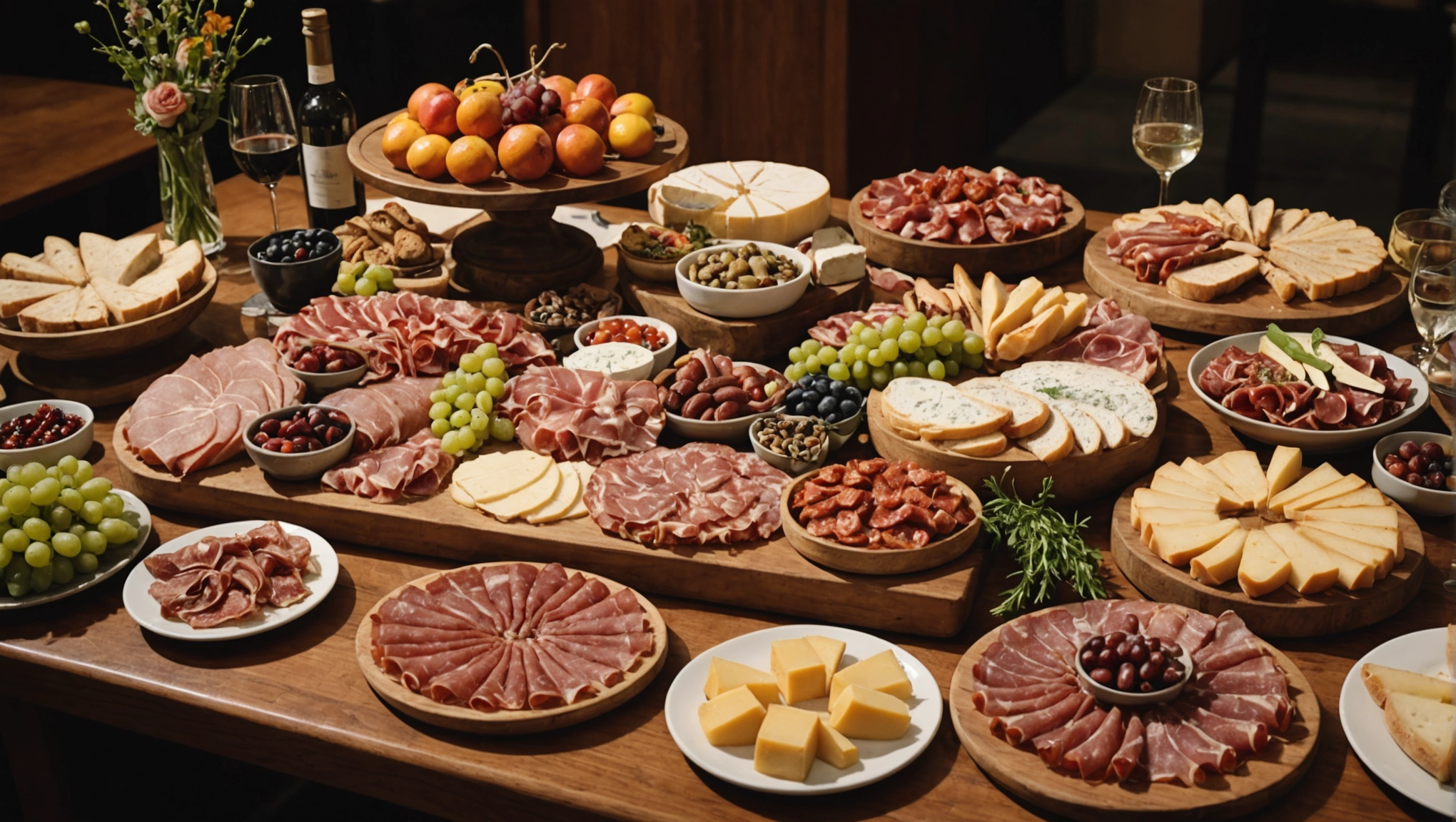 Un Tour du Monde en Charcuterie: Buffet Froid International